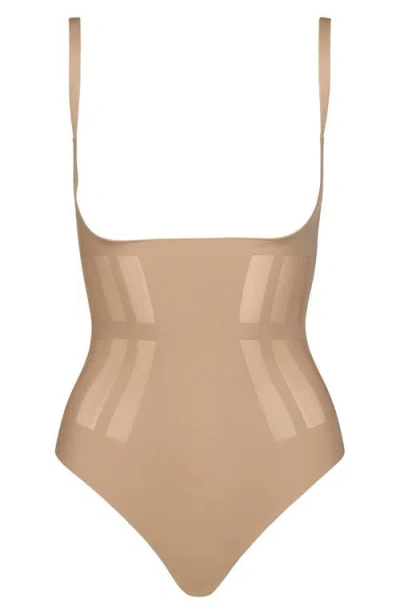 Commando Luxe Control Bodysuit In Neutral