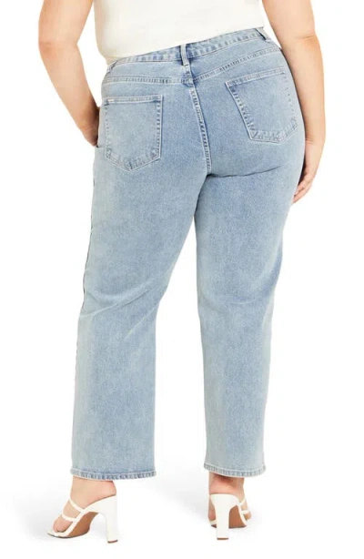 City Chic Ayesha Jeans In Blue