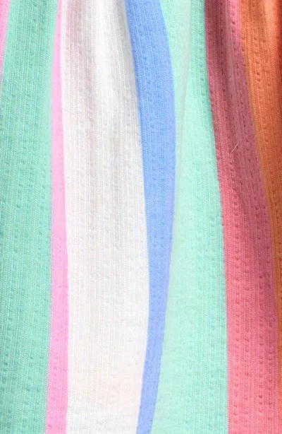 Next Kids' Stripe Tunic & Shorts Set In Multi