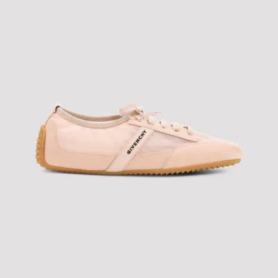 Givenchy Pink Sneaker With Logo Lettering On The Side In Fabric Woman In Pink