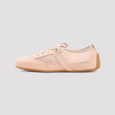 Givenchy Pink Sneaker With Logo Lettering On The Side In Fabric Woman In Pink