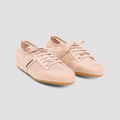 Givenchy Pink Sneaker With Logo Lettering On The Side In Fabric Woman In Pink