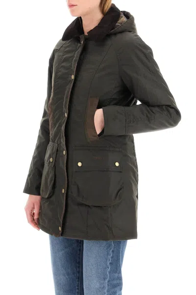 Barbour Bower Wax Jacket In Brown