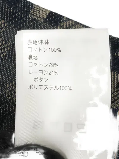 Pre-owned Louis Vuitton 2010s Python-pattern Jacket In Blue