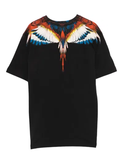 Marcelo Burlon County Of Milan T-shirt County Of Milan Kids Color Black In Black