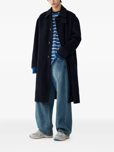 Studio Tomboy Wool Single-breasted Coat In Multi