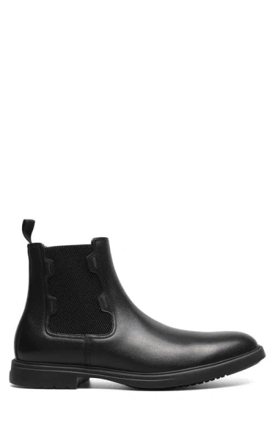 Stacy Adams Townsend Plain Toe Chelsea Boots In Black