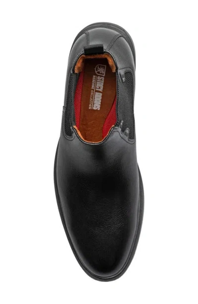 Stacy Adams Townsend Plain Toe Chelsea Boots In Black