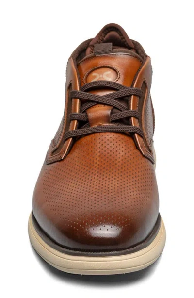 Stacy Adams Sync Mens Leather Lace Up Oxfords In Brown