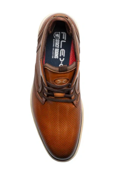 Stacy Adams Sync Mens Leather Lace Up Oxfords In Brown