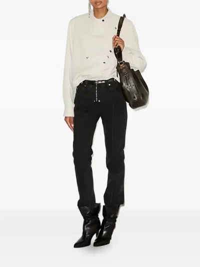 Isabel Marant Straight-leg Jeans In Black