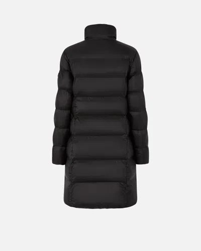 Pinko Doudoune Longue Semi-brillante In Black