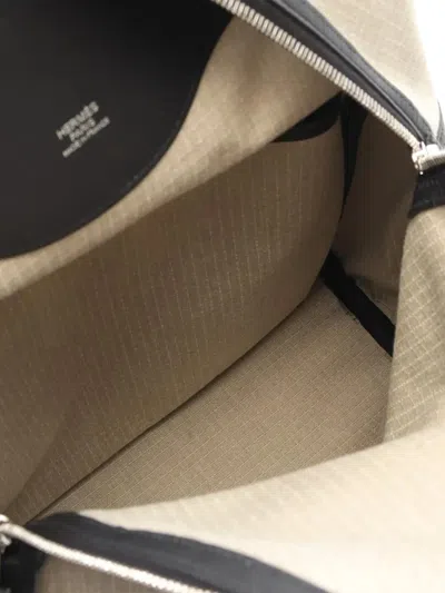 Pre-owned Hermes 2023 Bivouac And Swift Allback Backpack In Brown