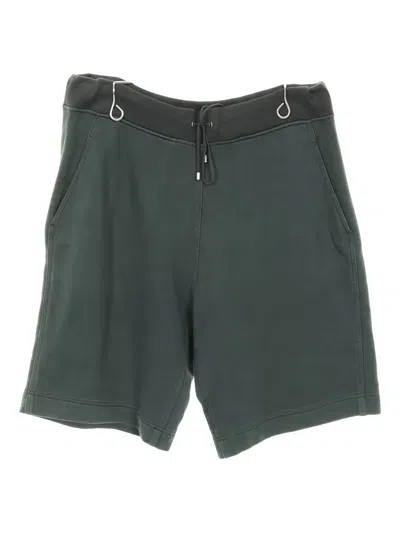 Pre-owned Hermes 2000s Drawstring Easy Harp Trousers In Green