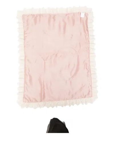 Jesurum Baby Ruffled-trim Blanket In Pink
