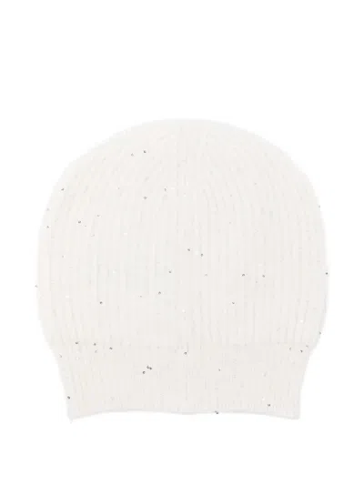 Antonelli Sequin-detailing Beanie In Neutral