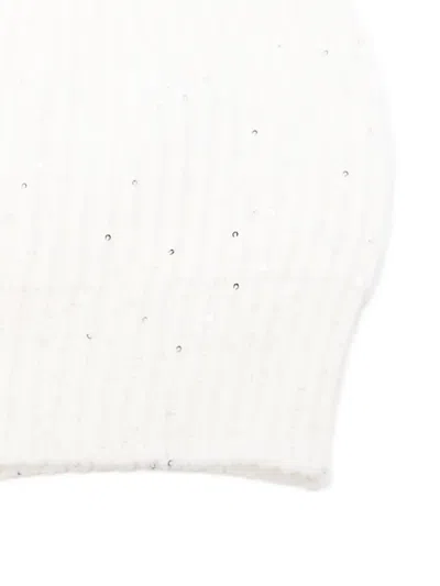 Antonelli Sequin-detailing Beanie In Neutral