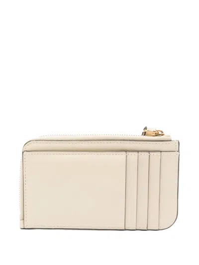 Chloé Chloe Women "alphabet" Large Wallet In Neutral