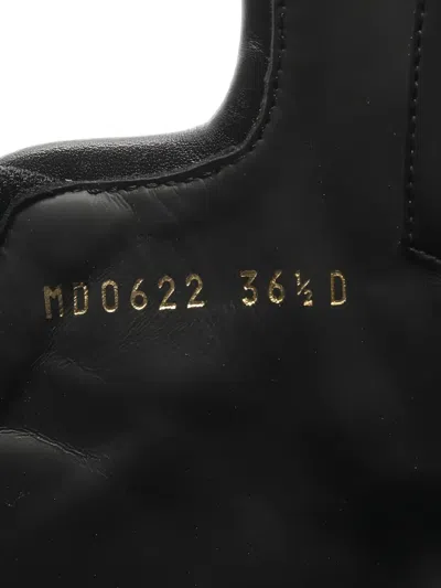 Pre-owned Dior 2010s 40mm Perforated Panelled Boots In Black