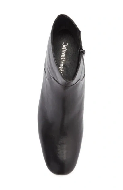 Jeffrey Campbell Block Heel Bootie In Black