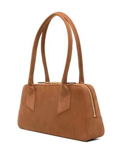 N°21 "malibu" Midi Shoulder Bag In Brown