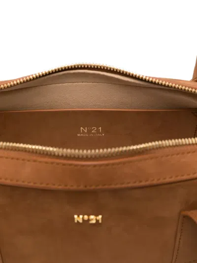 N°21 "malibu" Midi Shoulder Bag In Brown