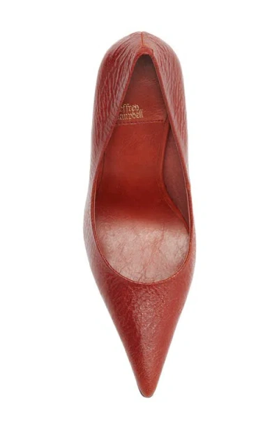 Jeffrey Campbell Risk Taker Pointed Toe Pump In Red
