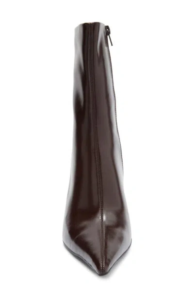 Jeffrey Campbell Everynight Pointed Toe Bootie In Brown