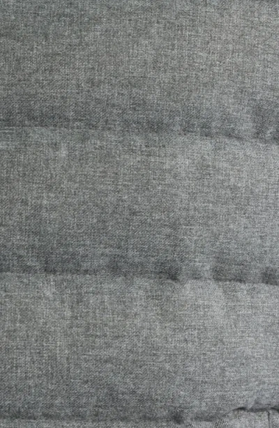 Save The Duck Gio Mixed Media Hybrid Jacket In Gray