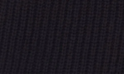 Vince Camuto Lace Detail Long Sleeve Sweater Dress In Black