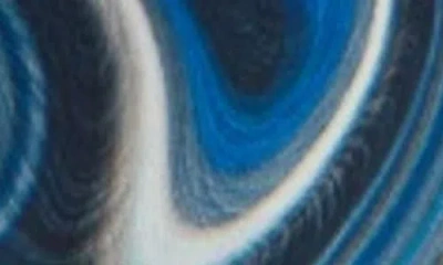 Apny Abstract Print Roll Tab Sleeve Chiffon Button-up Shirt In Multi