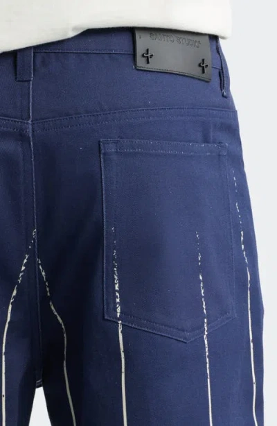 Santo Studio X Cody Bellinger Milano Ny Jeans In Blue