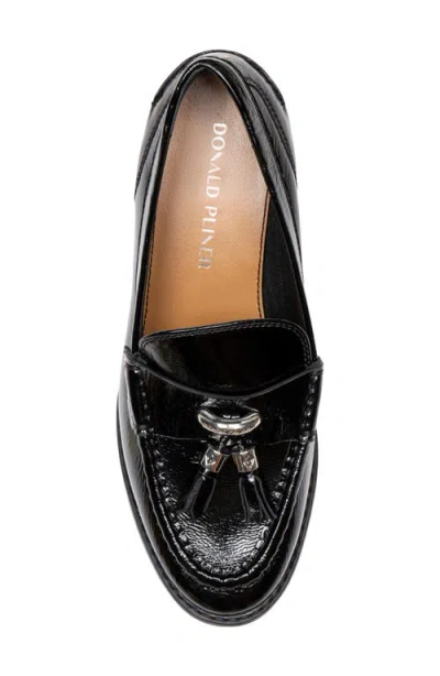 Donald Pliner Mirabel Tassel Loafer In Black