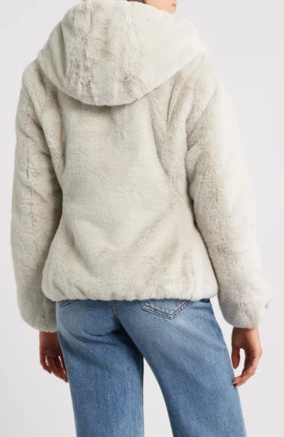 Save The Duck Laila Faux Fur Reversible Water Repellent Puffer Jacket In Neutral