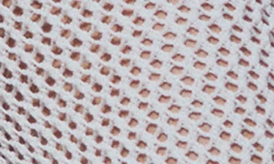 Mango Open Stitch Flare Drawstring Pants In White