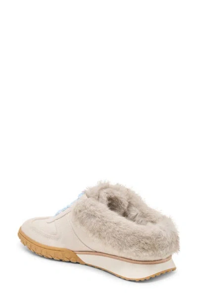 Dolce Vita Women's Izzey Plush Cozy Retro Slides Sneakers In Brown