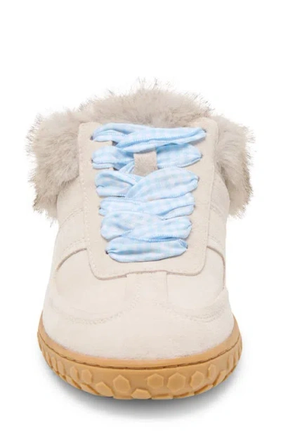 Dolce Vita Women's Izzey Plush Cozy Retro Slides Sneakers In Brown