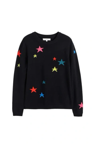 Chinti & Parker Wool Cashmere Star Sweater In Multi