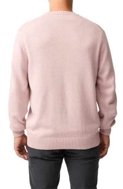 Rodd & Gunn Gunn Crew Neck Pullover Sweater In White