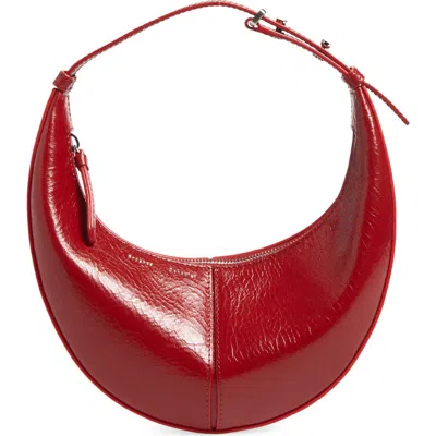 Proenza Schouler Mini Slide Leather Top Handle Bag In Red
