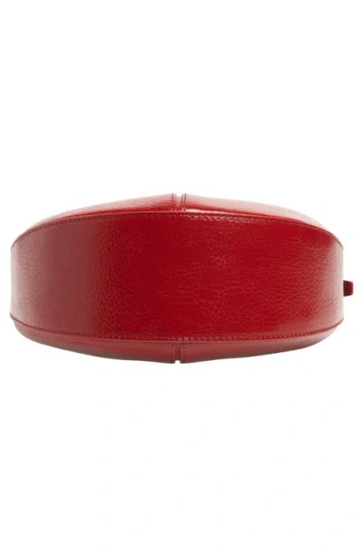 Proenza Schouler Mini Slide Leather Top Handle Bag In Red