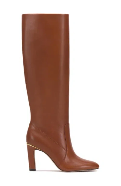 Vince Camuto Womens Gylina Dress Boots Regular Wide Calf Extra Wide Calf In Brown