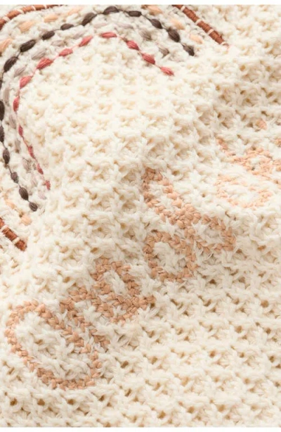 Next Rainbow Slogan Cardigan In Neutral