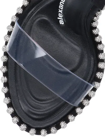 Alexander Wang 105mm Nova Rhinestone-embellished Heeled Pumps In Black