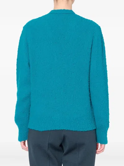 Kolor Patch-pockets Cardigan In Blue