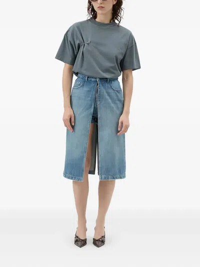 Halfboy Pin T-shirt In Blue