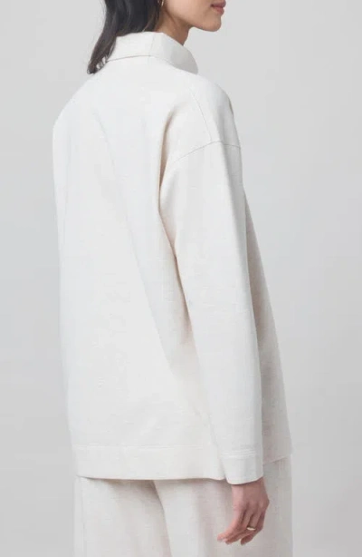 Splendid X @cellajaneblog Interlock Turtleneck Sweatshirt In White