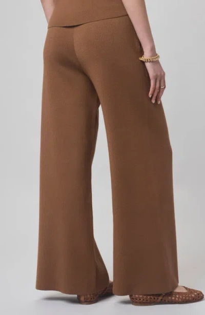 Splendid X @cellajaneblog Seam Pants In Brown