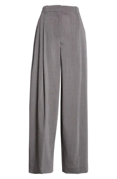 Jacquemus Grey Openweave Wool The Man's Pants In Gray
