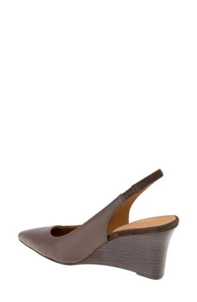 Andre Assous Laina Wedge Pump In Brown